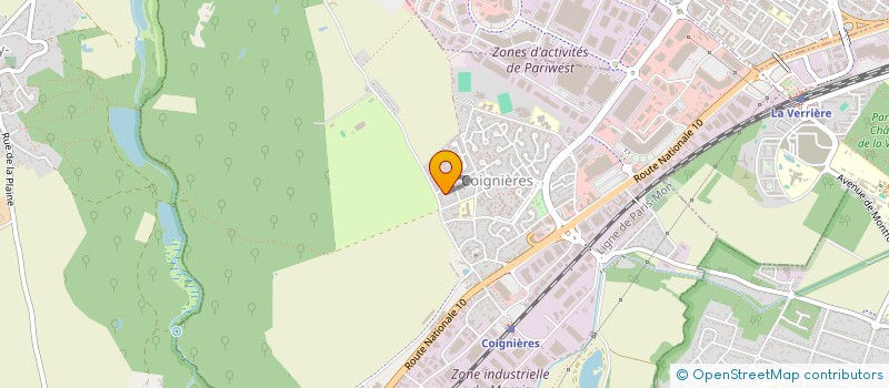 localisation de l'entreprise YVELINES  NET EXPRESS à COIGNIERES