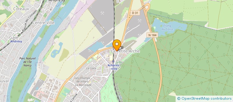 localisation de l'entreprise YVELINES PLATRERIE à ACHERES