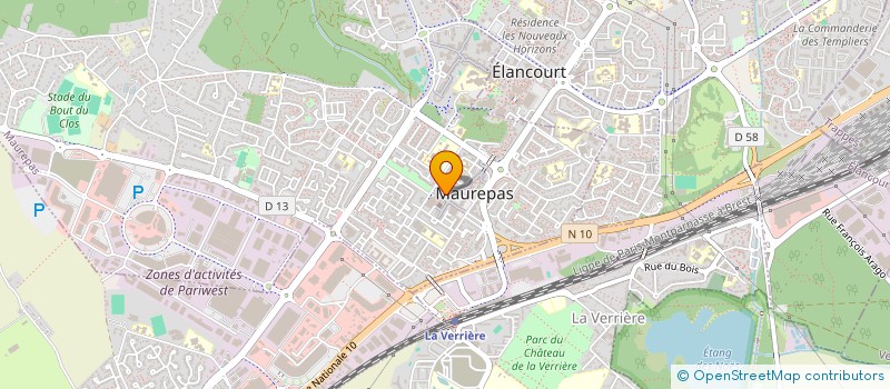 localisation de l'entreprise YVELINES PLOMBERIE  MAUREPAS