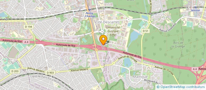 localisation de l'entreprise YVELINES SERVICE BUREAUTIQUE à CHAMPS-SUR-MARNE