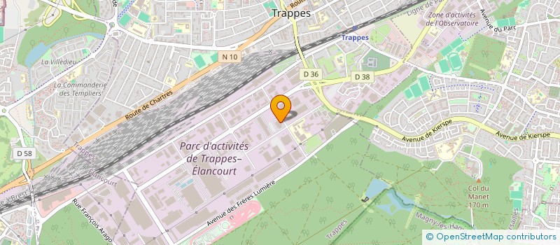 localisation de l'entreprise YVELINES TRANSPORT SERVICES à TRAPPES