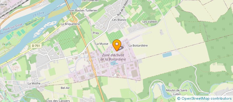 localisation de l'entreprise YVELINOX à CHARGE