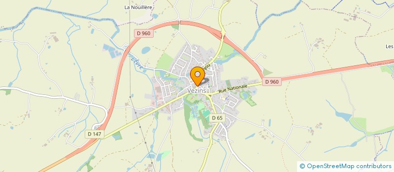 localisation de l'entreprise YVENA  NUAILLE