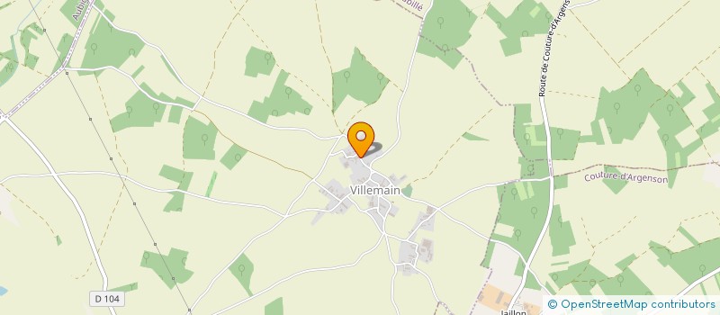 localisation de l'entreprise YVERS - LORRAINE  VILLEMAIN