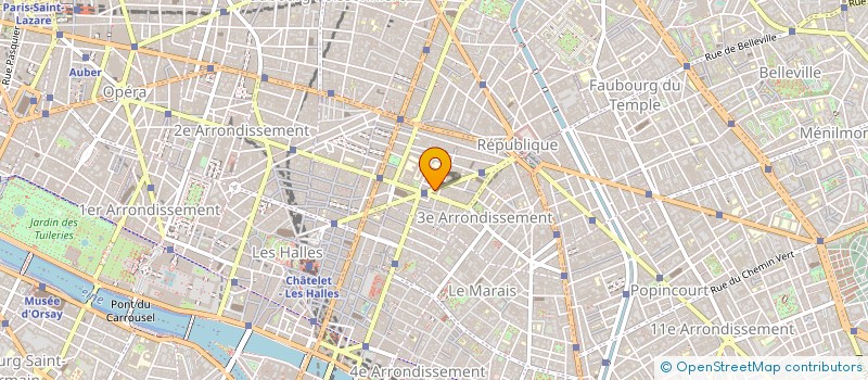 localisation de l'entreprise YVES BERTELIN à PARIS