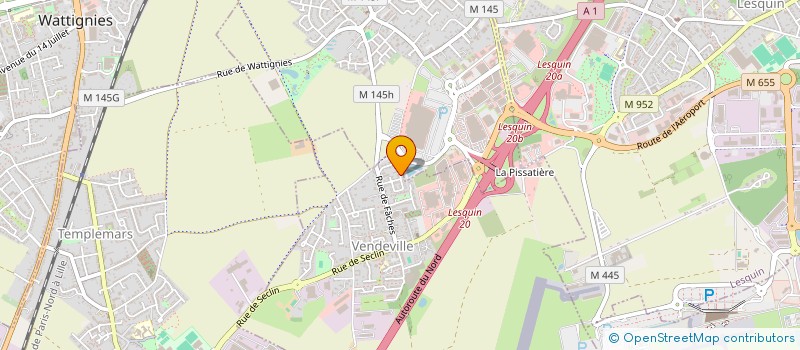 localisation de l'entreprise YVES LAMBLIN INGENIERIE  VENDEVILLE