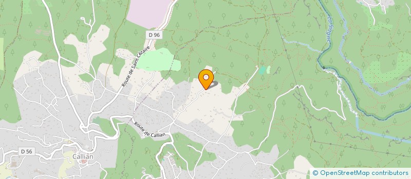 localisation de l'entreprise YVES LEBLOND  MONTAUROUX