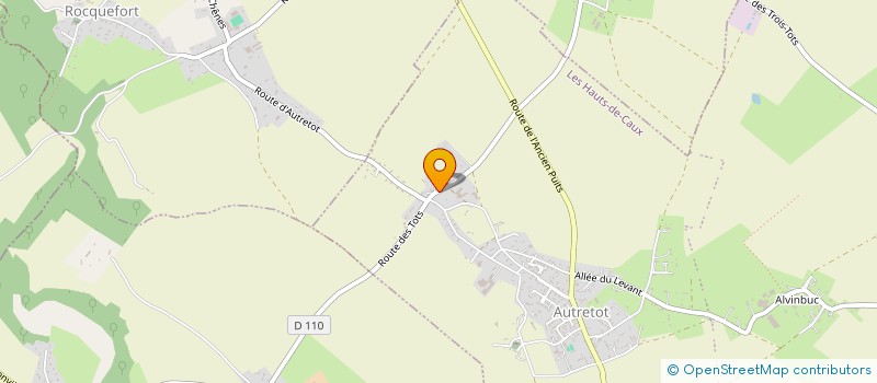 localisation de l'entreprise YVES LOUIS PARCS ET JARDINS à HAUTOT-SAINT-SULPICE