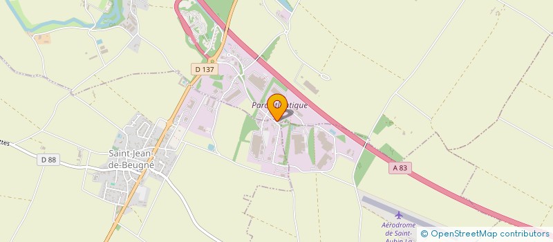 localisation de l'entreprise YVES NICOLAS à SAINTE-HERMINE