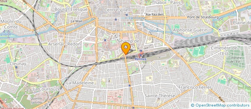 localisation de l'entreprise YVES ROCHER FRANCE  RENNES