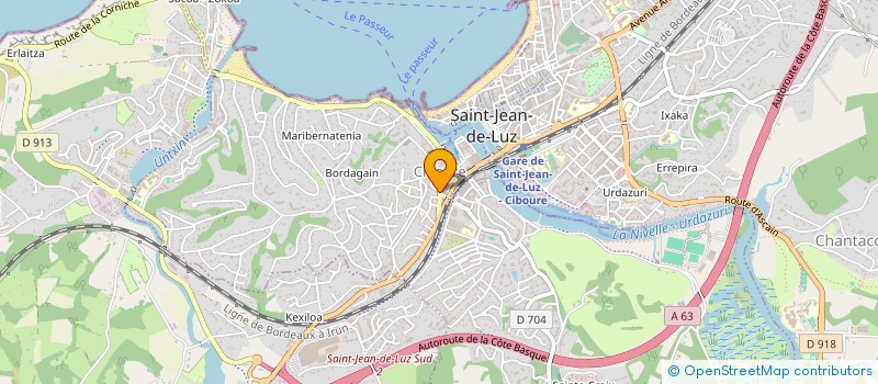 localisation de l'entreprise YVES ROUET à CIBOURE