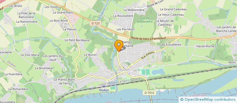 localisation de l'entreprise YVES SERVICES à LOIREAUXENCE
