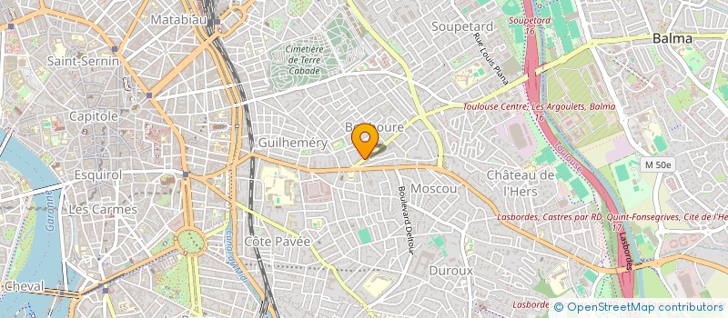 localisation de l'entreprise YVES SIBART 2 à TOULOUSE
