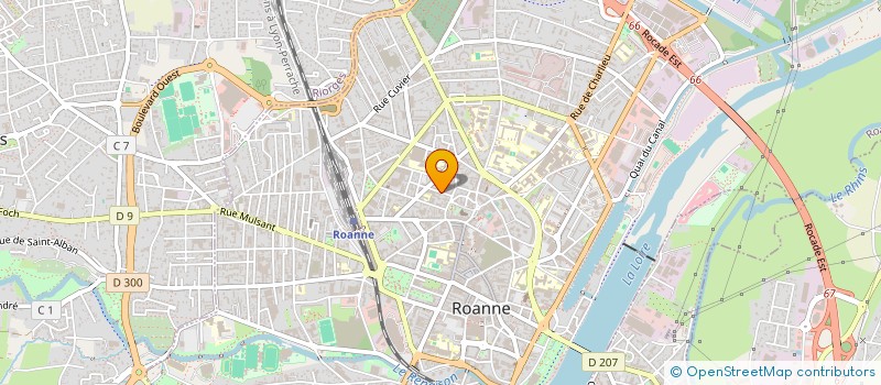 localisation de l'entreprise YVES SUCHET NOTAIRE ASSOCIE  ROANNE
