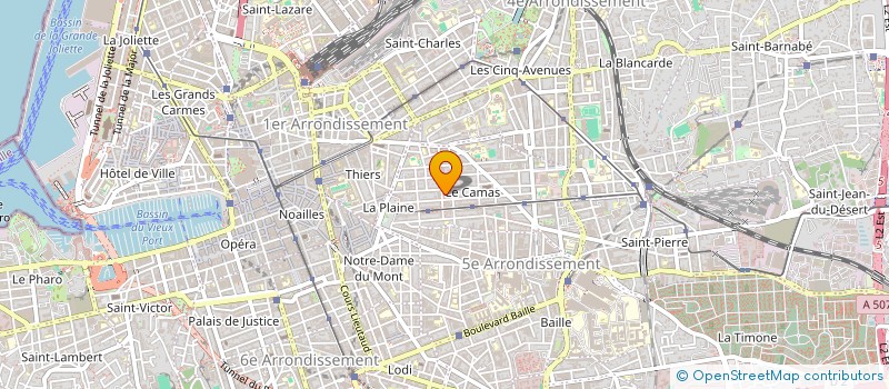 localisation de l'entreprise YVES49 à MARSEILLE