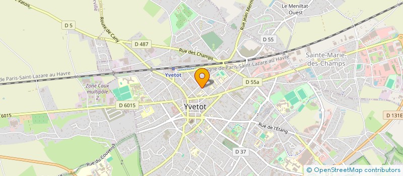 localisation de l'entreprise YVETOT DEMAIN à YVETOT