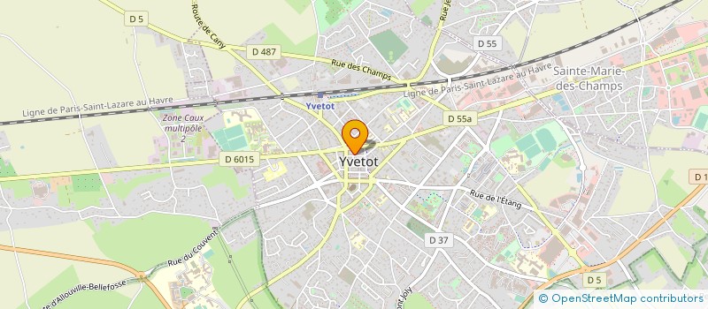 localisation de l'entreprise YVETOT SERVICE DISTRIBUTION  YVETOT