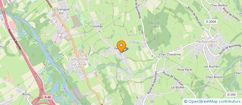 localisation de l'entreprise YVETTE DE MARSEILLE  CONTAMINE-SUR-ARVE