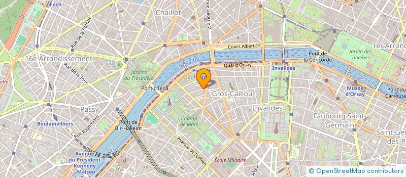 localisation de l'entreprise YVETTE SINGER  PARIS