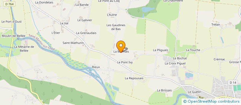 localisation de l'entreprise YVEZAD  SAINT-MARTIN-SUR-OUST