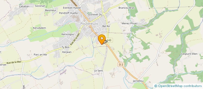 localisation de l'entreprise YVI  PLOVAN