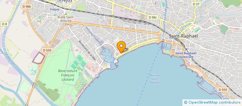 localisation de l'entreprise YVI DANCE SCHOOL EVENTS à FREJUS