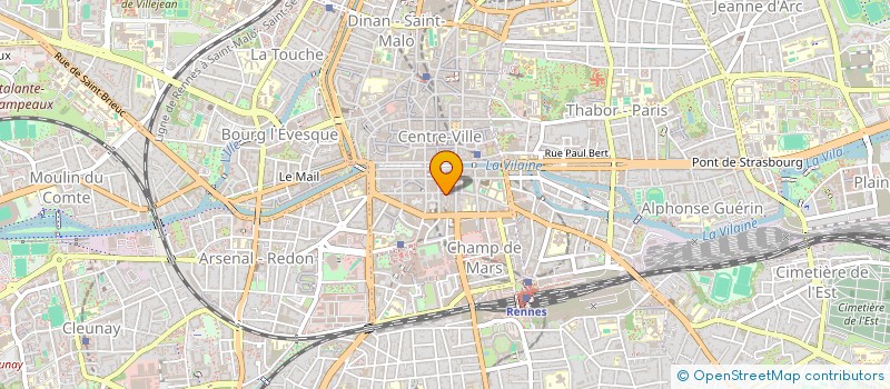 localisation de l'entreprise YVIG  RENNES