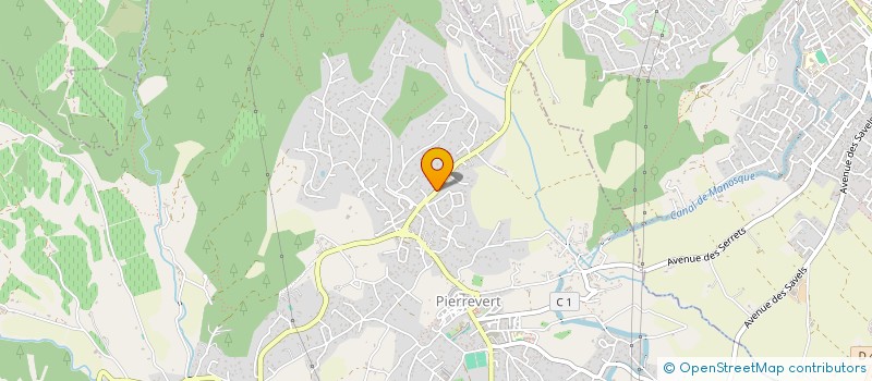 localisation de l'entreprise YVIJASEB à PIERREVERT