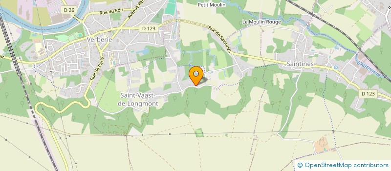 localisation de l'entreprise YVILLERS L2P  SAINT-VAAST-DE-LONGMONT