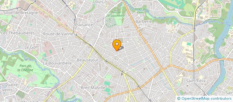 localisation de l'entreprise YVIQUEL CONSTRUCTION à NANTES