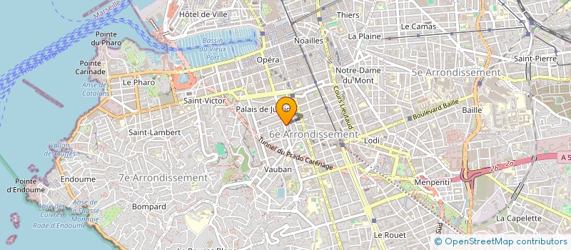 localisation de l'entreprise YVIRGINY à MARSEILLE
