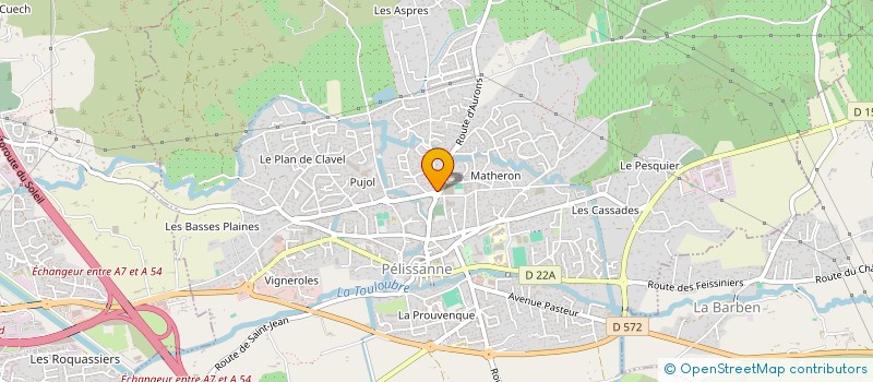 localisation de l'entreprise YVLYNI  PELISSANNE