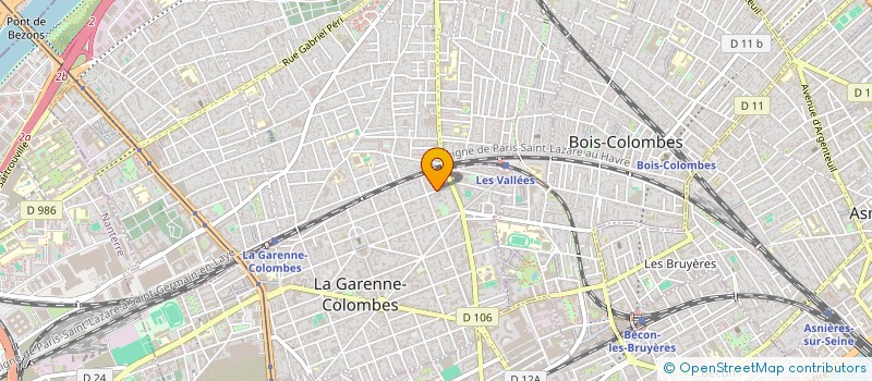 localisation de l'entreprise YVOIR à LA GARENNE COLOMBES