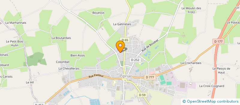 localisation de l'entreprise YVOIR TRANSPORTS à PIPRIAC