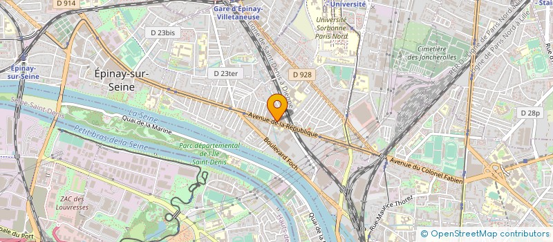 localisation de l'entreprise YVOIRES MULTISERVICES à EPINAY-SUR-SEINE