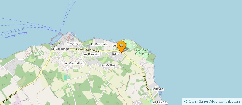 localisation de l'entreprise YVOIREVENEMENTS  YVOIRE