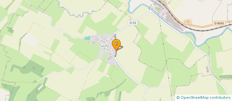 localisation de l'entreprise YVOIS IMMO  SAILLY