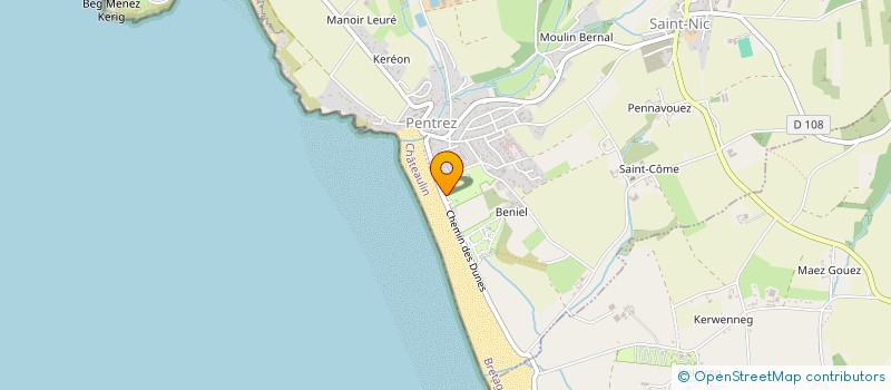 localisation de l'entreprise YVON - GLAUDEL INDIVISION  SAINT-NIC