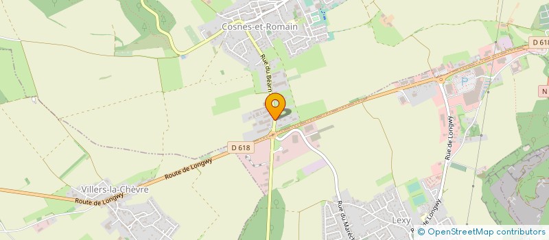 localisation de l'entreprise YVON MENUISERIE EURL  COSNES-ET-ROMAIN