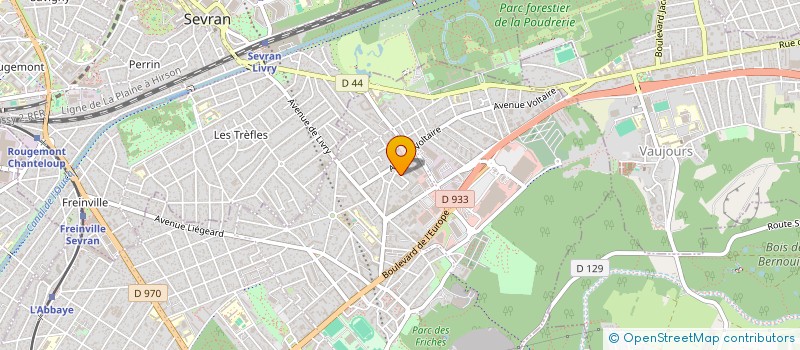 localisation de l'entreprise YVONNE à LIVRY-GARGAN
