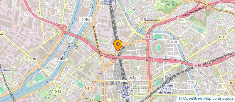 localisation de l'entreprise YVONNE à SAINT-DENIS