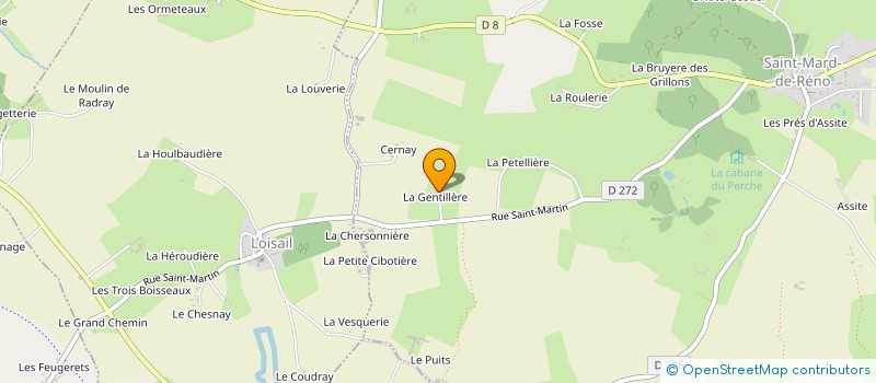 localisation de l'entreprise YVONNE CLUB à SAINT-MARD-DE-RENO