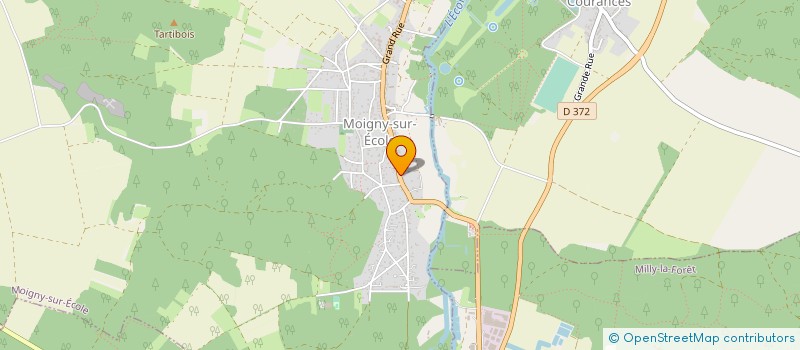 localisation de l'entreprise YVONNICK LE LUYER à MOIGNY-SUR-ECOLE