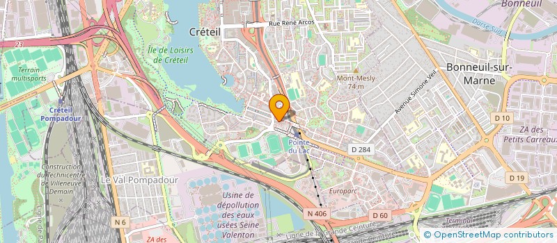 localisation de l'entreprise YW CONSULTING  CRETEIL