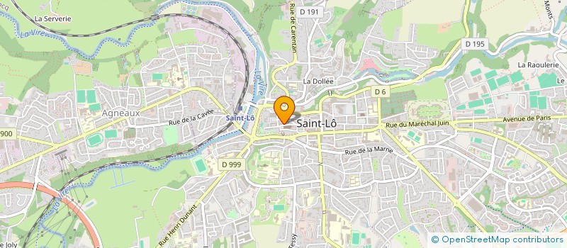 localisation de l'entreprise YW GLOBAL à SAINT-LO