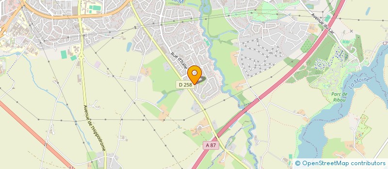 localisation de l'entreprise YWC IMMOBILIER à CHOLET