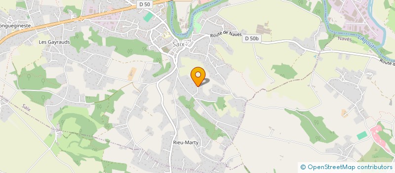 localisation de l'entreprise YXEL  SAIX