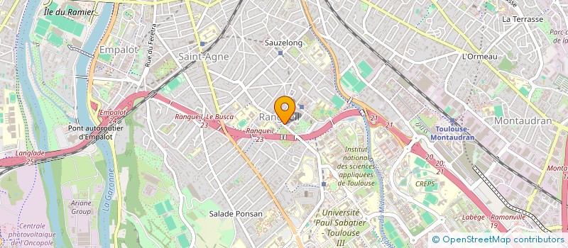 localisation de l'entreprise YXW TECHNOLOGIES  TOULOUSE