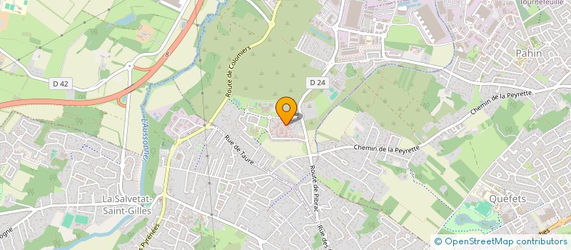 localisation de l'entreprise YY CUISINES à PLAISANCE-DU-TOUCH