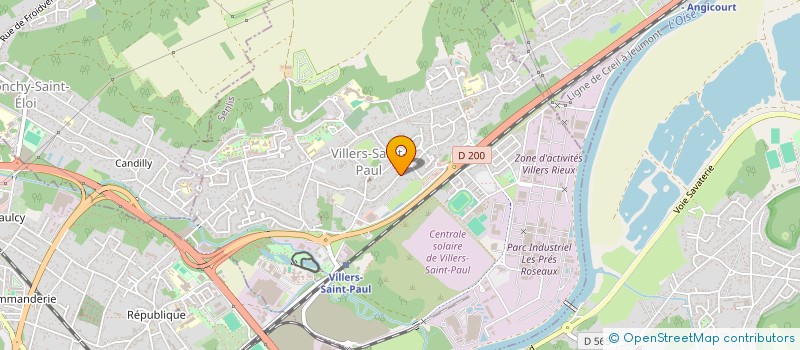 localisation de l'entreprise YZ IMMO  VILLERS-SAINT-PAUL